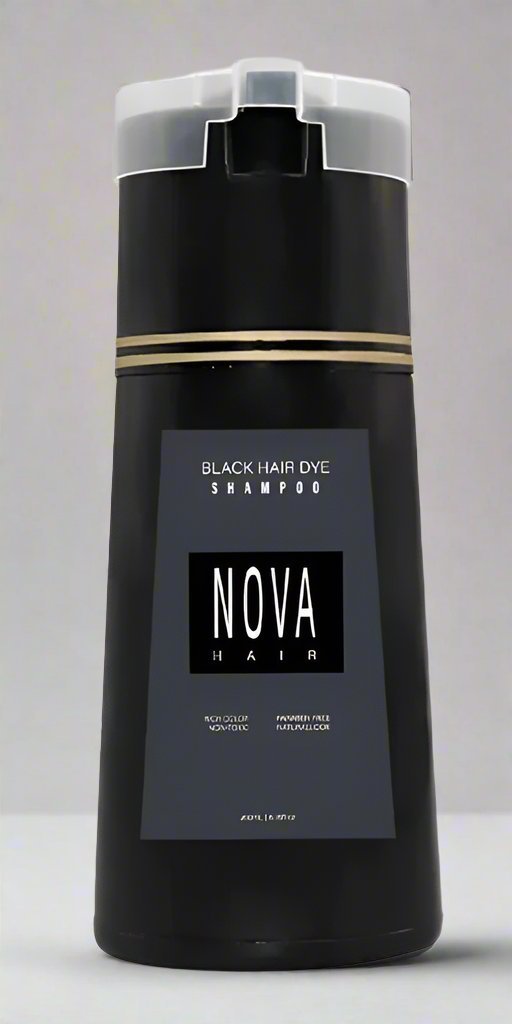 Original Hair Dye Shampoo Nova Hair Instant Dye Shampoo Men Women Quick Easy Safe Hair Color Gray Hair Coverage Nourish Scalp