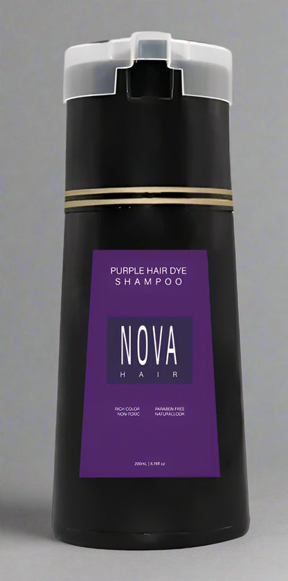 Original Hair Dye Shampoo Nova Hair Instant Dye Shampoo Men Women Quick Easy Safe Hair Color Gray Hair Coverage Nourish Scalp