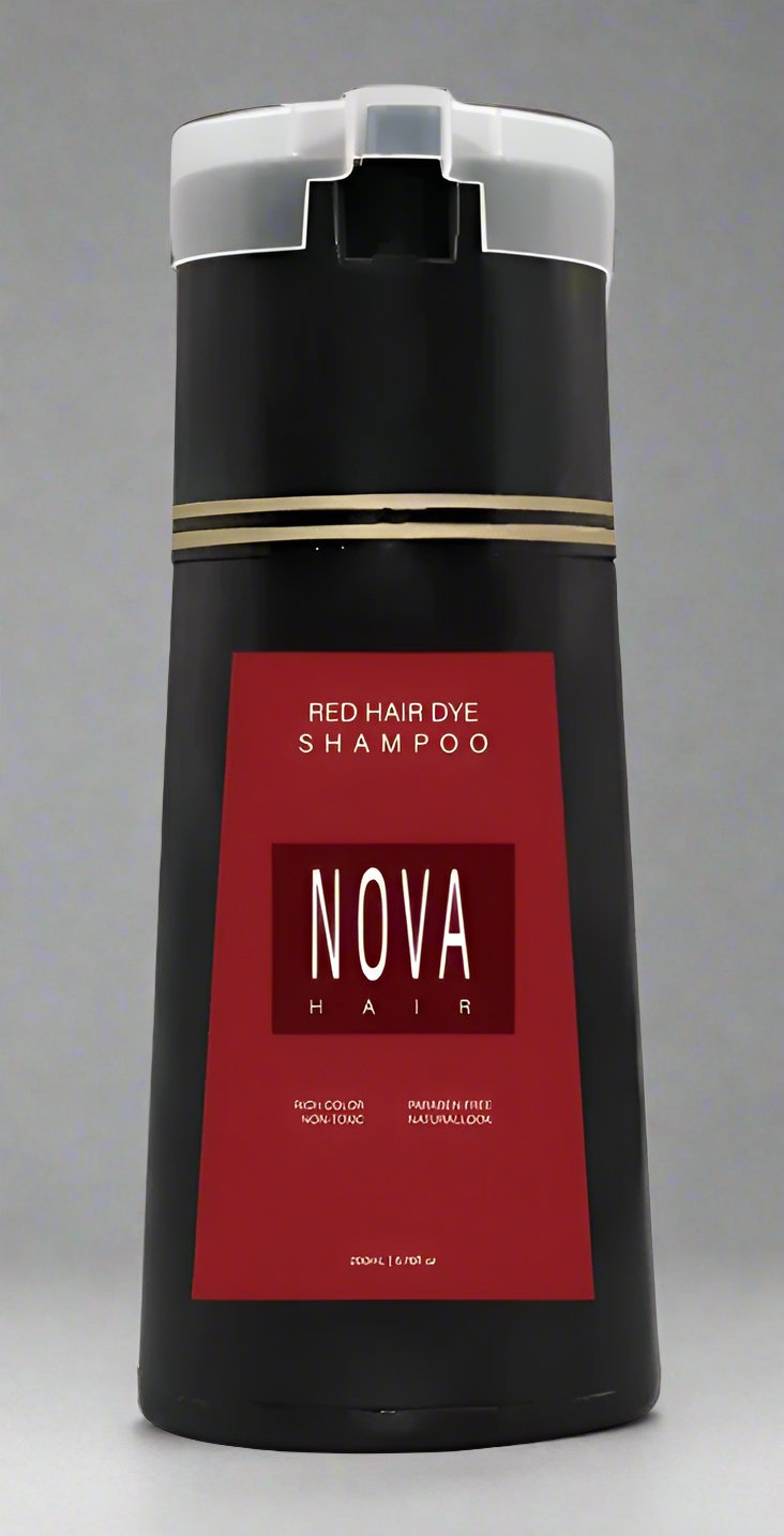 Original Hair Dye Shampoo Nova Hair Instant Dye Shampoo Men Women Quick Easy Safe Hair Color Gray Hair Coverage Nourish Scalp